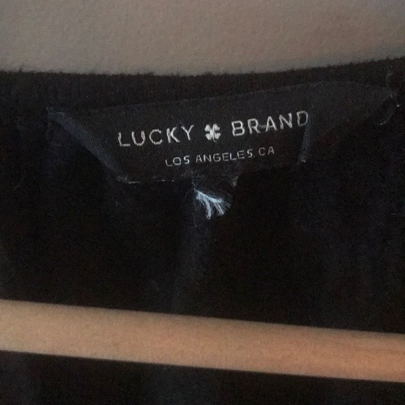 Lucky Brand Peasant Top - Picture 3 of 4
